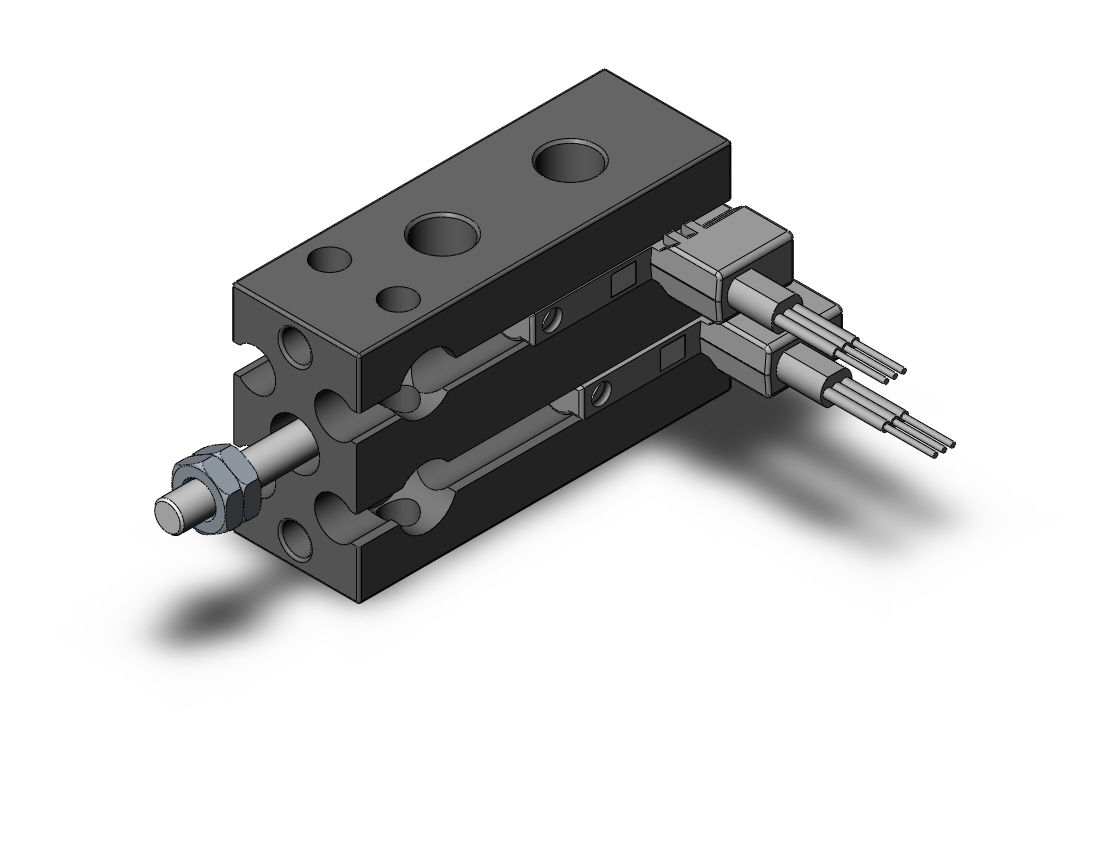 SMC CDU6-5D-M9NV cylinder, CU COMPACT CYLINDER