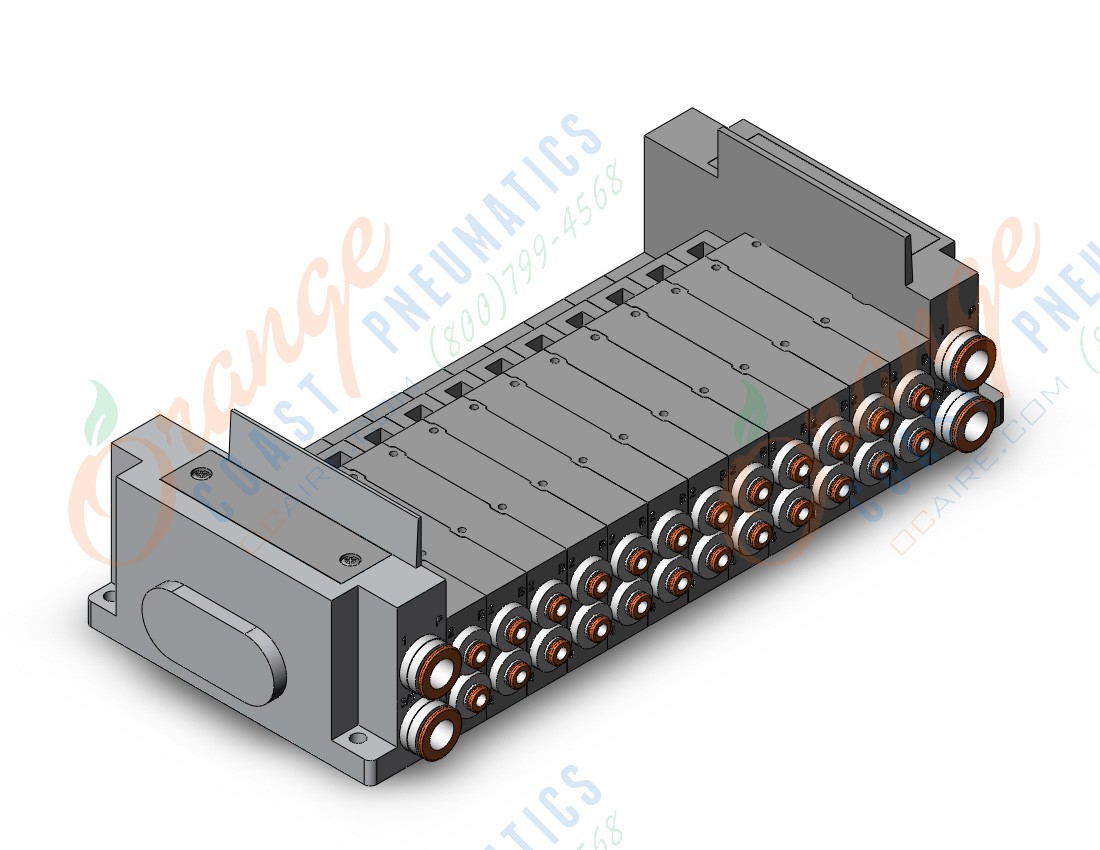 SMC SS5Y5-10S0-12B-N3 manifold, NEW SY5000 MFLD