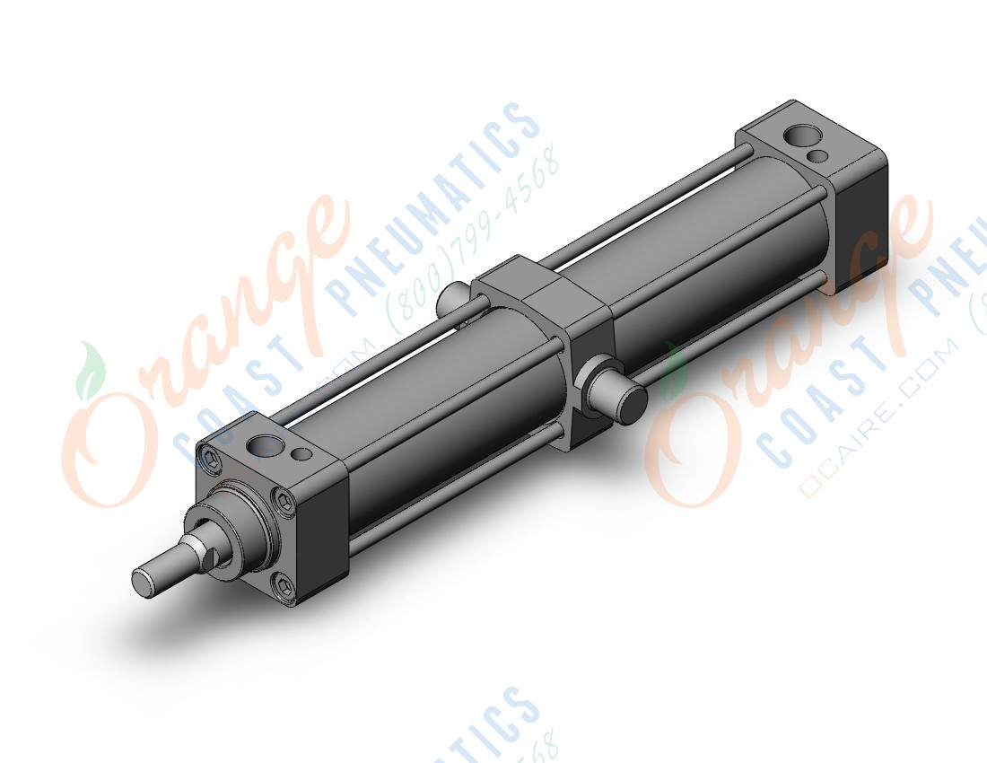 SMC C95MDT40-200 cyl, tie rod, iso/vdma, C95/C96 TIE-ROD CYLINDER