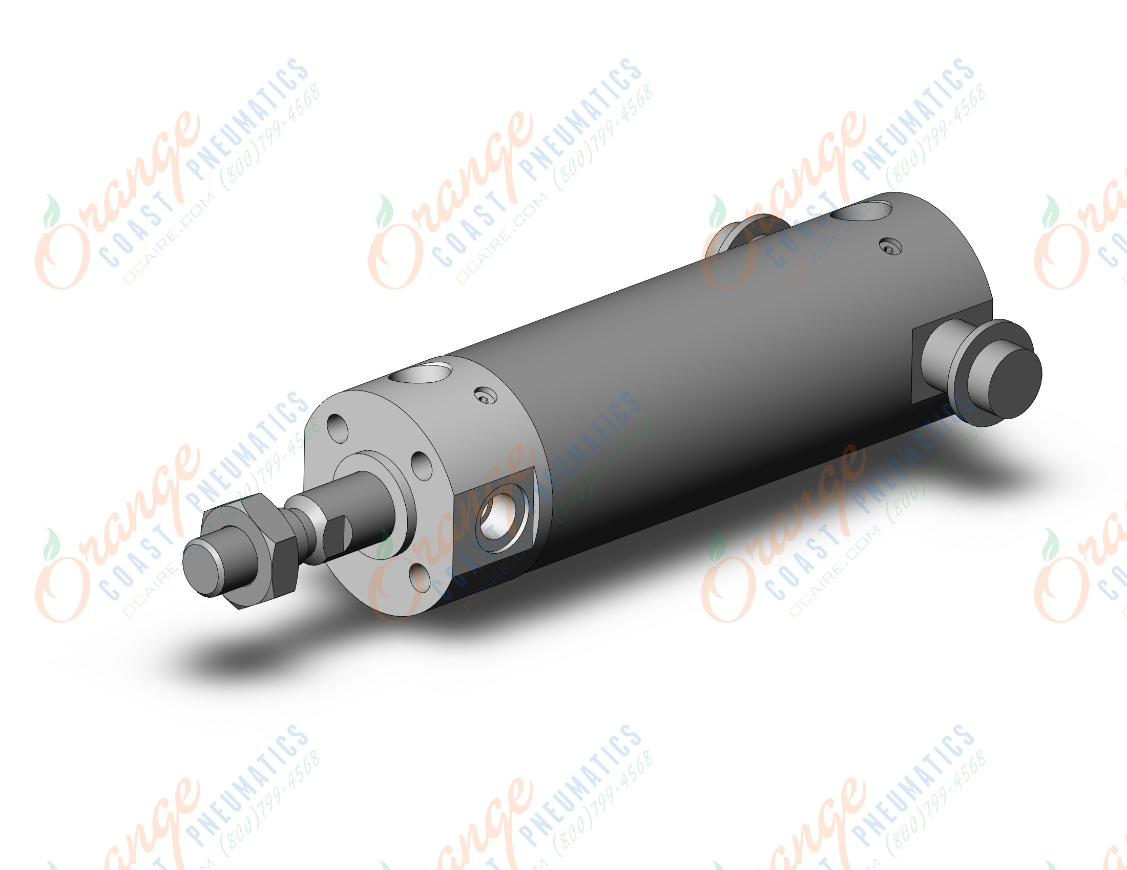 SMC CDG1TA32-50Z-XC6 cyl, air, dbl acting, s.s. rod, CG/CG3 ROUND BODY CYLINDER