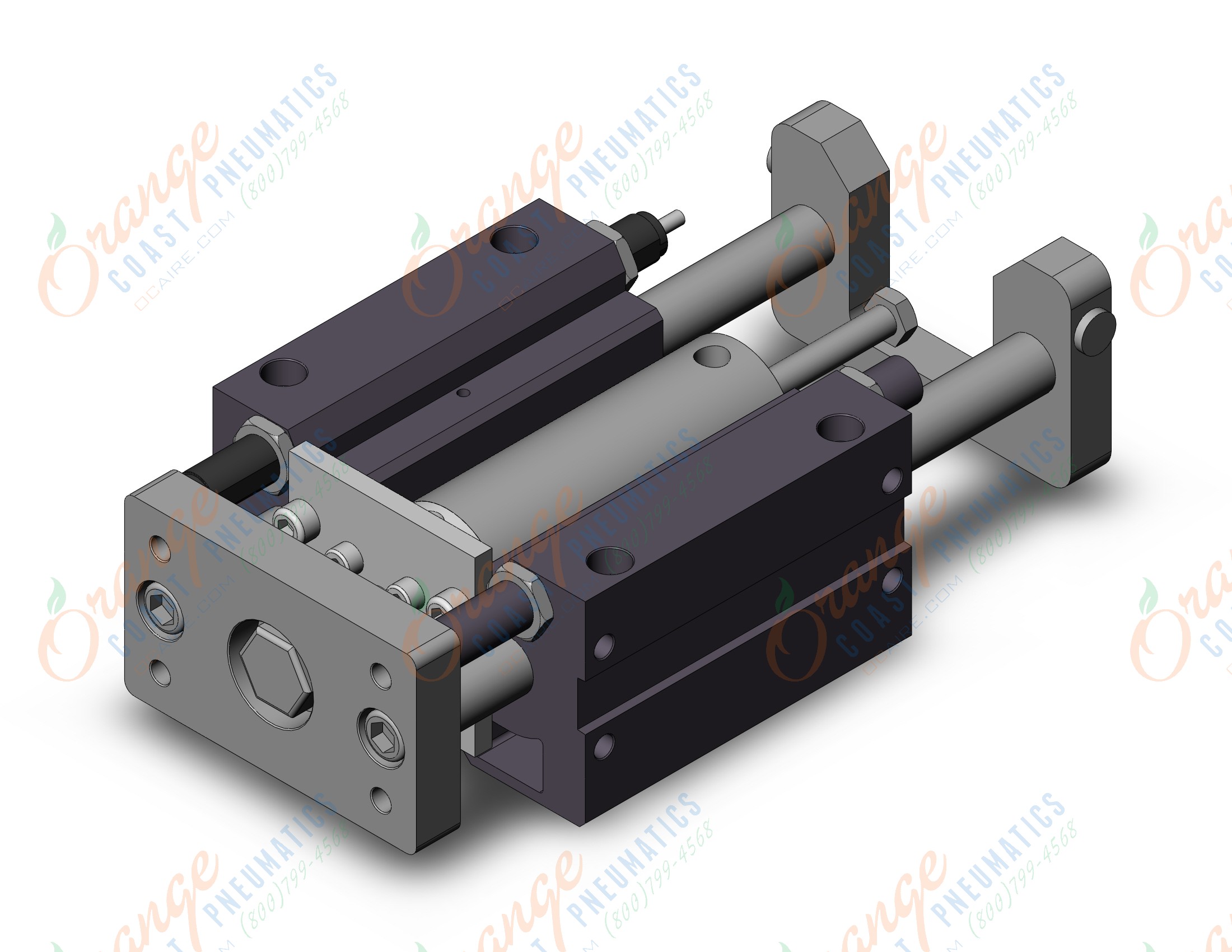 SMC MGGMB50TN-75B-XC9 mgg_base cylinder, MGG GUIDED CYLINDER