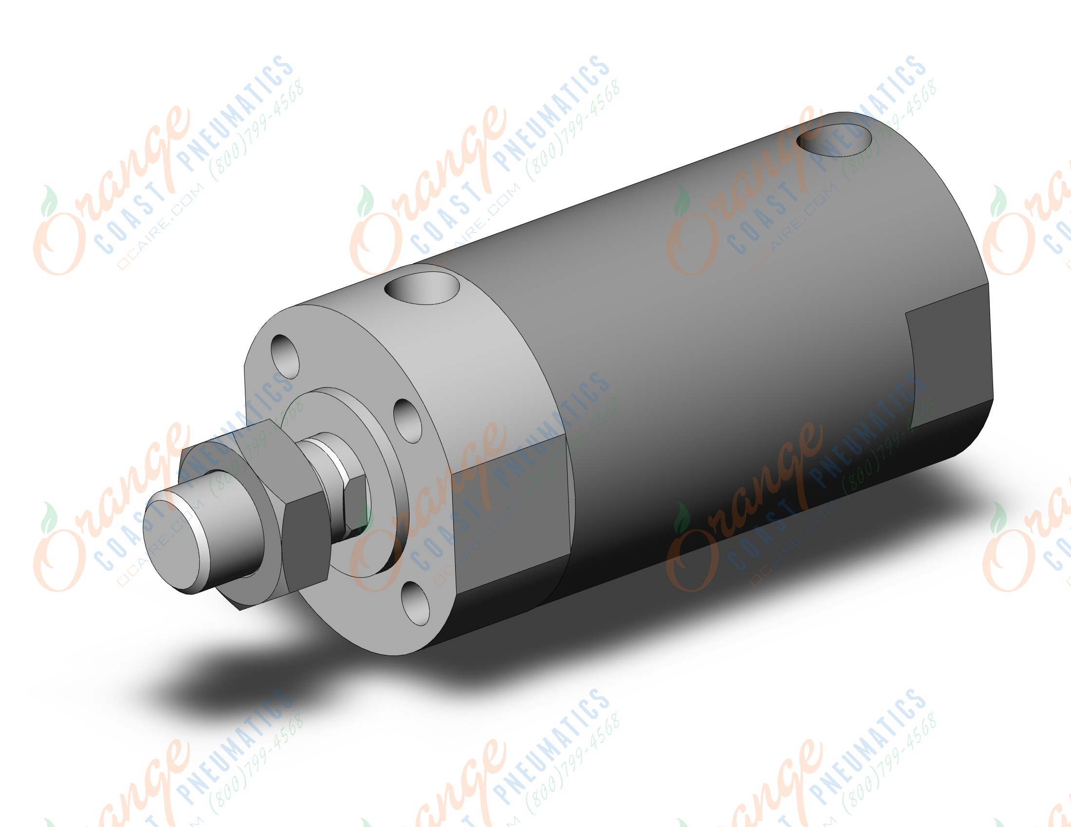 SMC CG3BN40-25 cylinder, CG/CG3 ROUND BODY CYLINDER