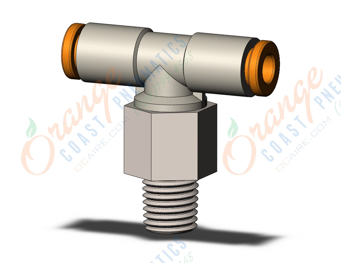 SMC KQ2T03-33N fitting, branch tee, KQ2 FITTING (sold in packages of 10; price is per piece)