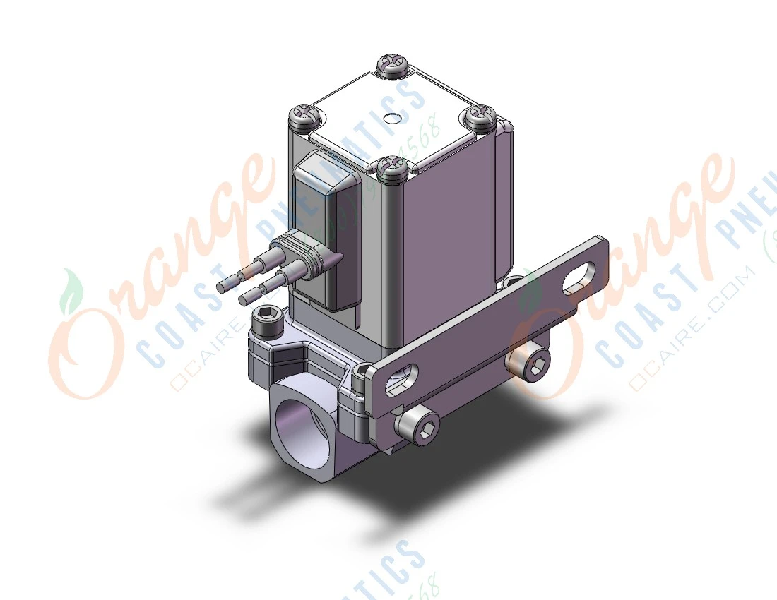 SMC VXZ232DCLXB solenoid valve, (n.c.), VXD/VXZ 2-WAY MEDIA VALVE