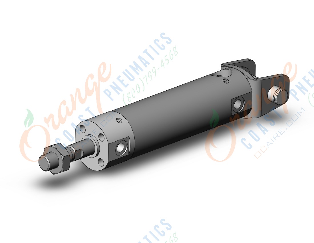 SMC CDG1DA25-50Z cylinder, CG/CG3 ROUND BODY CYLINDER