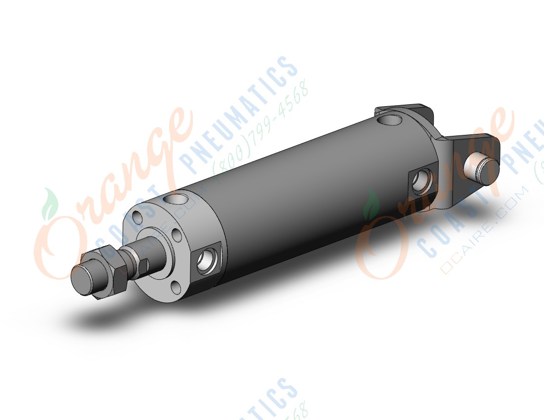 SMC CDG1DN50TN-100Z cylinder, CG/CG3 ROUND BODY CYLINDER