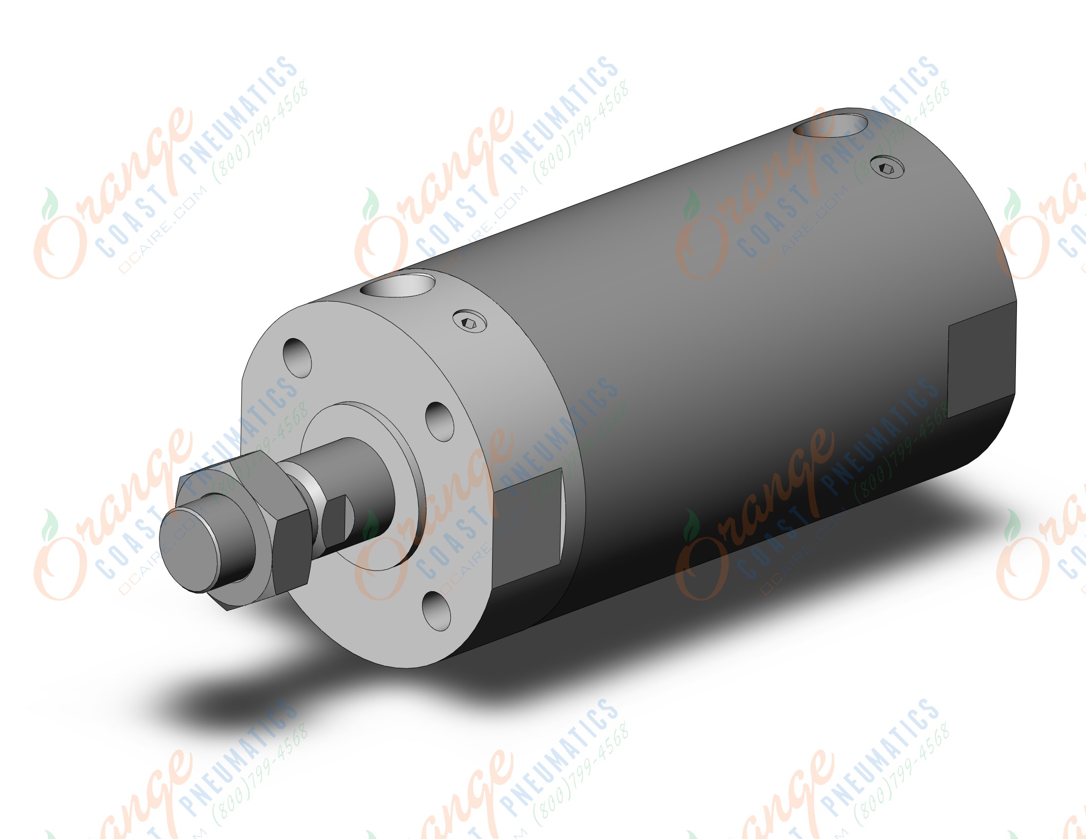 SMC CDG1BA100-100Z base cylinder, CG/CG3 ROUND BODY CYLINDER