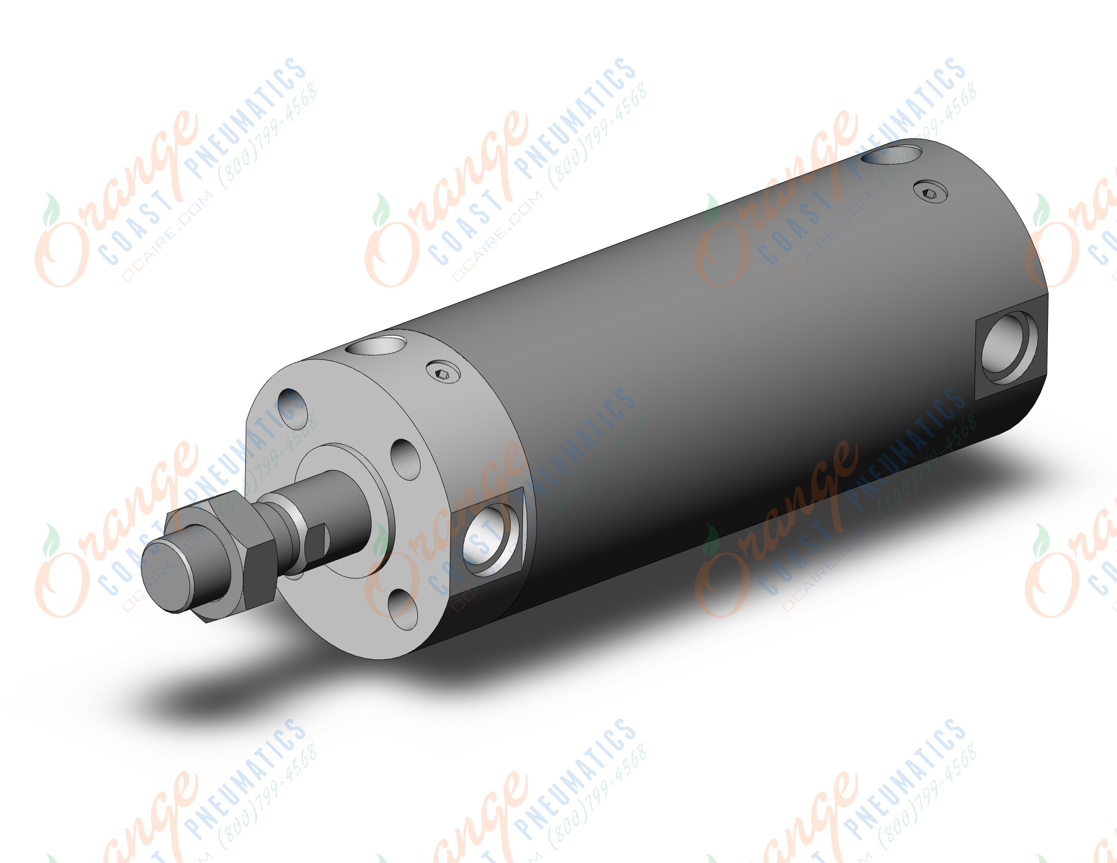 SMC CDG1BA63TN-100Z base cylinder, CG/CG3 ROUND BODY CYLINDER