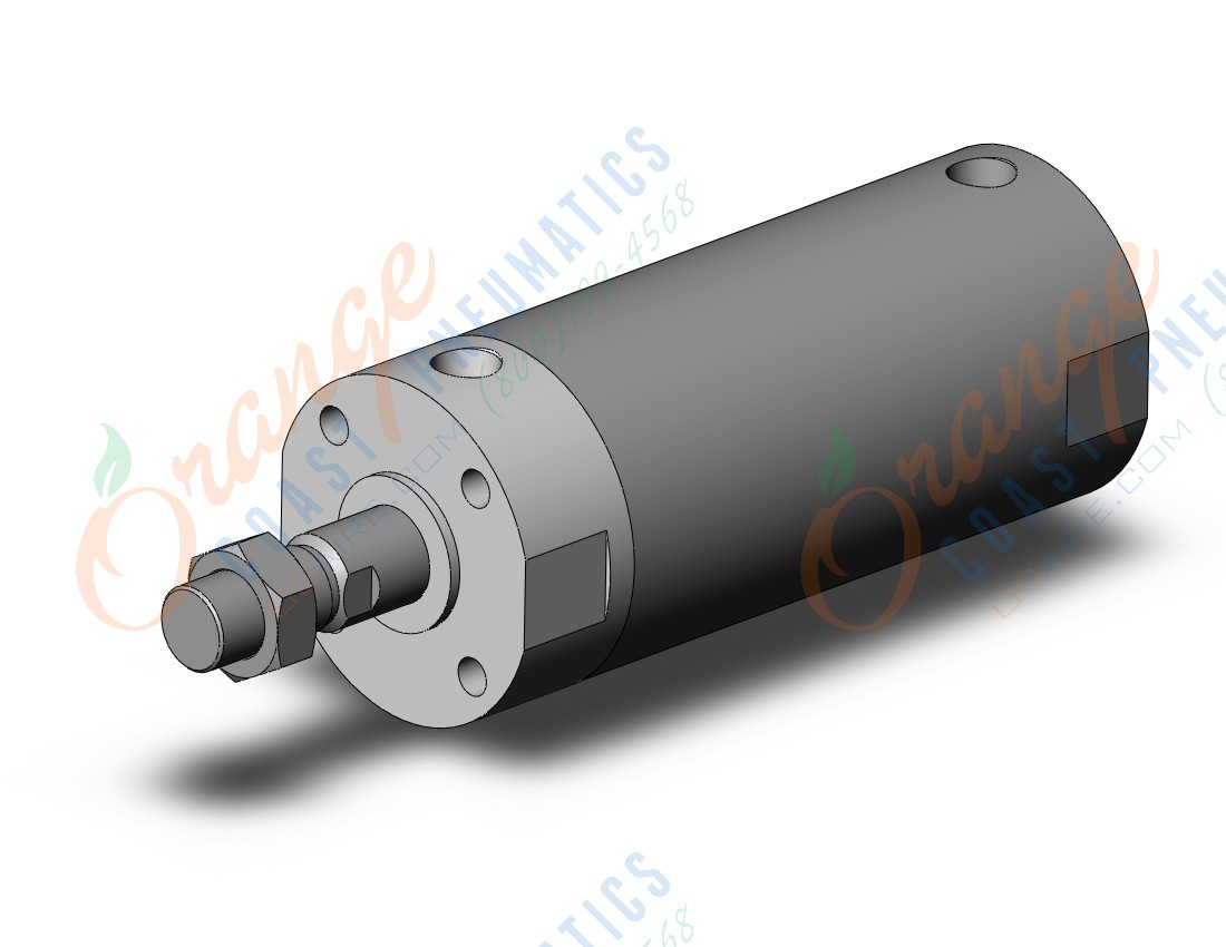 SMC CDG1BN80-100Z cylinder, CG/CG3 ROUND BODY CYLINDER