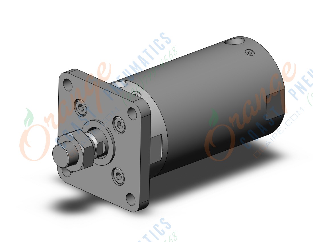 SMC CDG1FA100-100Z cylinder, CG/CG3 ROUND BODY CYLINDER