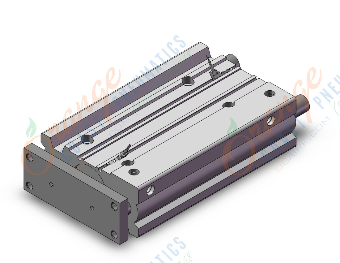 SMC MGPL40-125AZ-A93VL cyl, guide w/air cush,ball brg, MGP COMPACT GUIDE CYLINDER