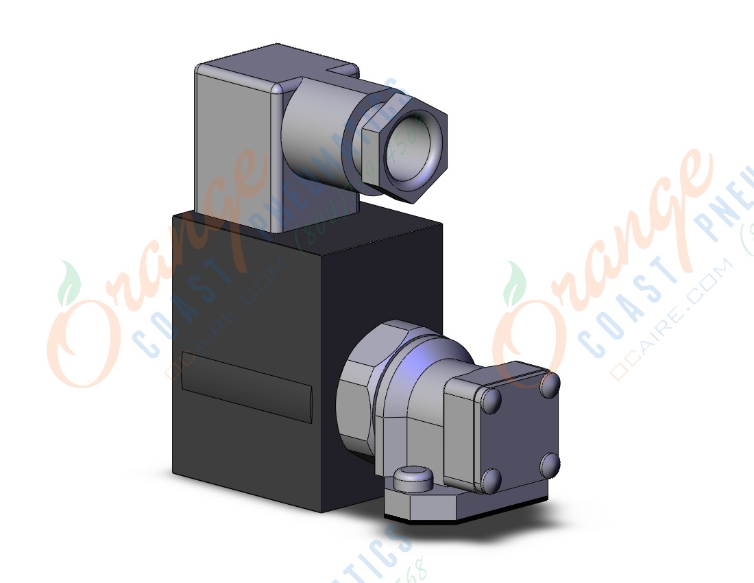 SMC VX3341B-00-5DZ1 valve, media for mfld, air, VX3 3-WAY MEDIA VALVE