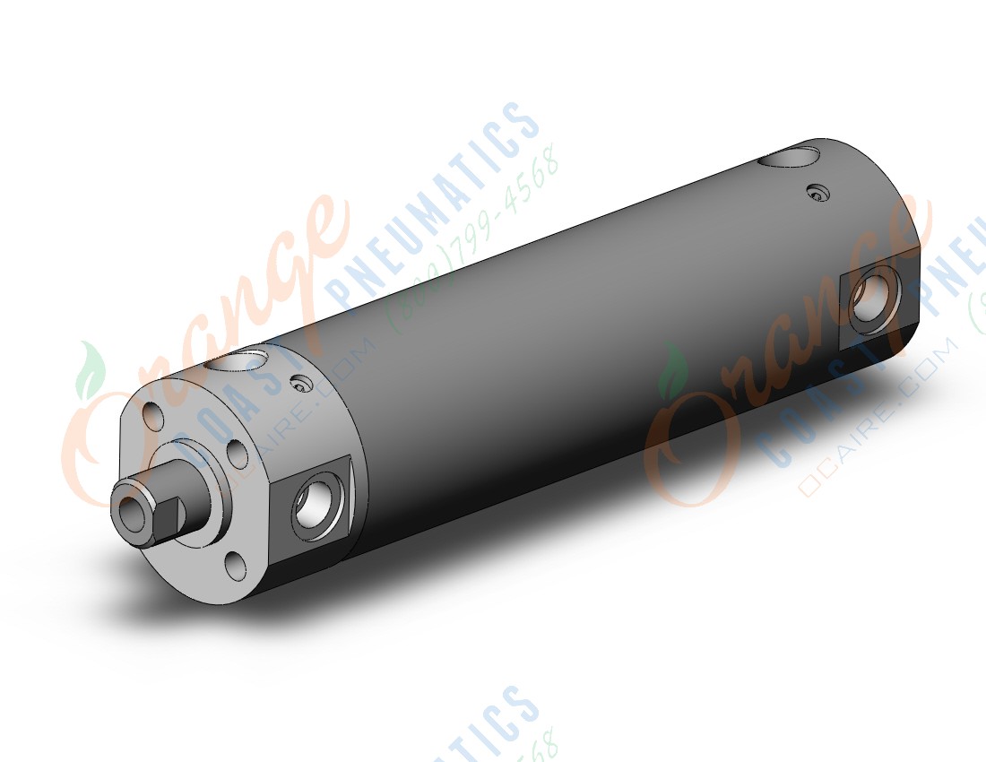 SMC CDG1BA32-75FZ base cylinder, CG/CG3 ROUND BODY CYLINDER