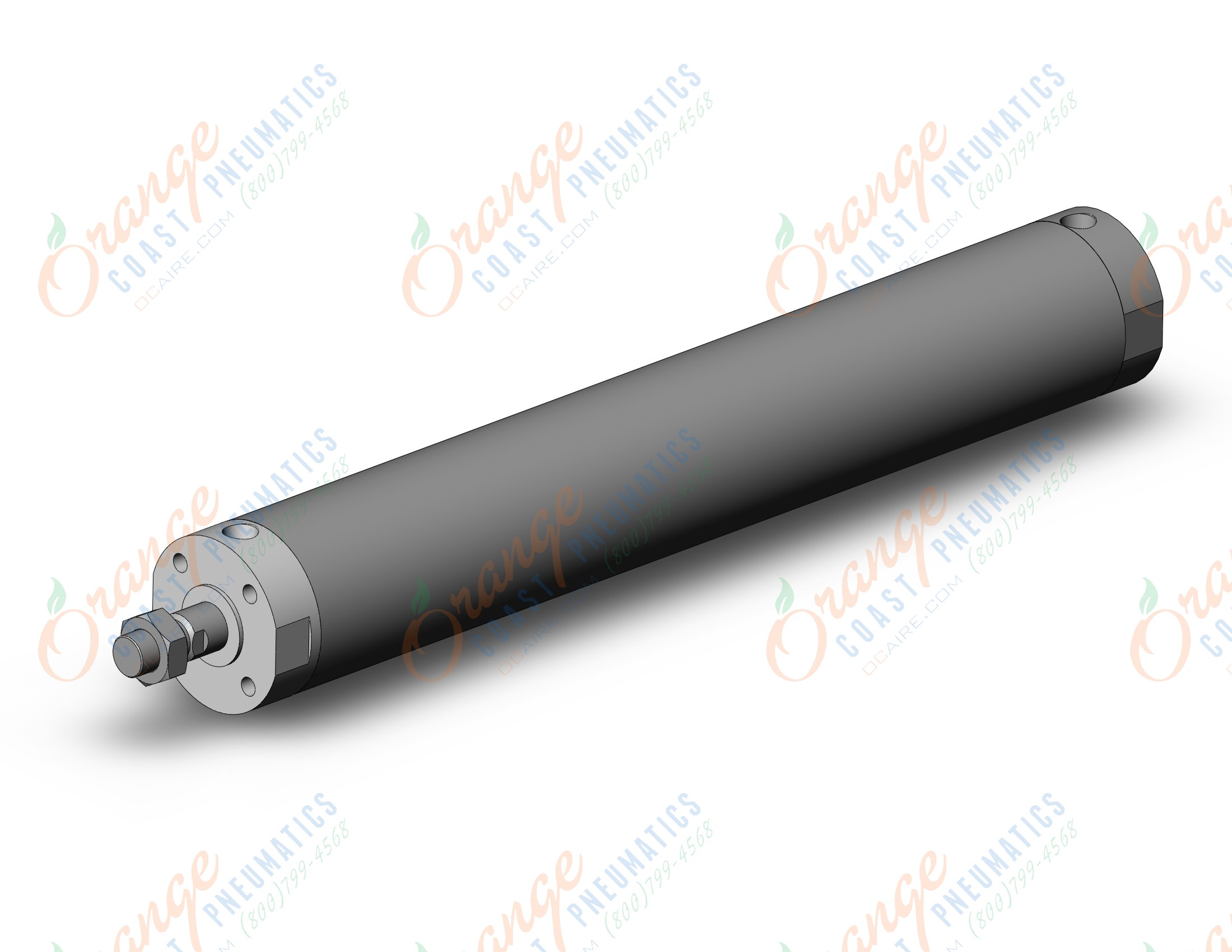 SMC CDG1BN100TN-600Z base cylinder, CG/CG3 ROUND BODY CYLINDER