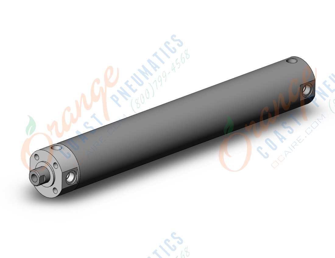 SMC CDG1BN40-250FZ base cylinder, CG/CG3 ROUND BODY CYLINDER