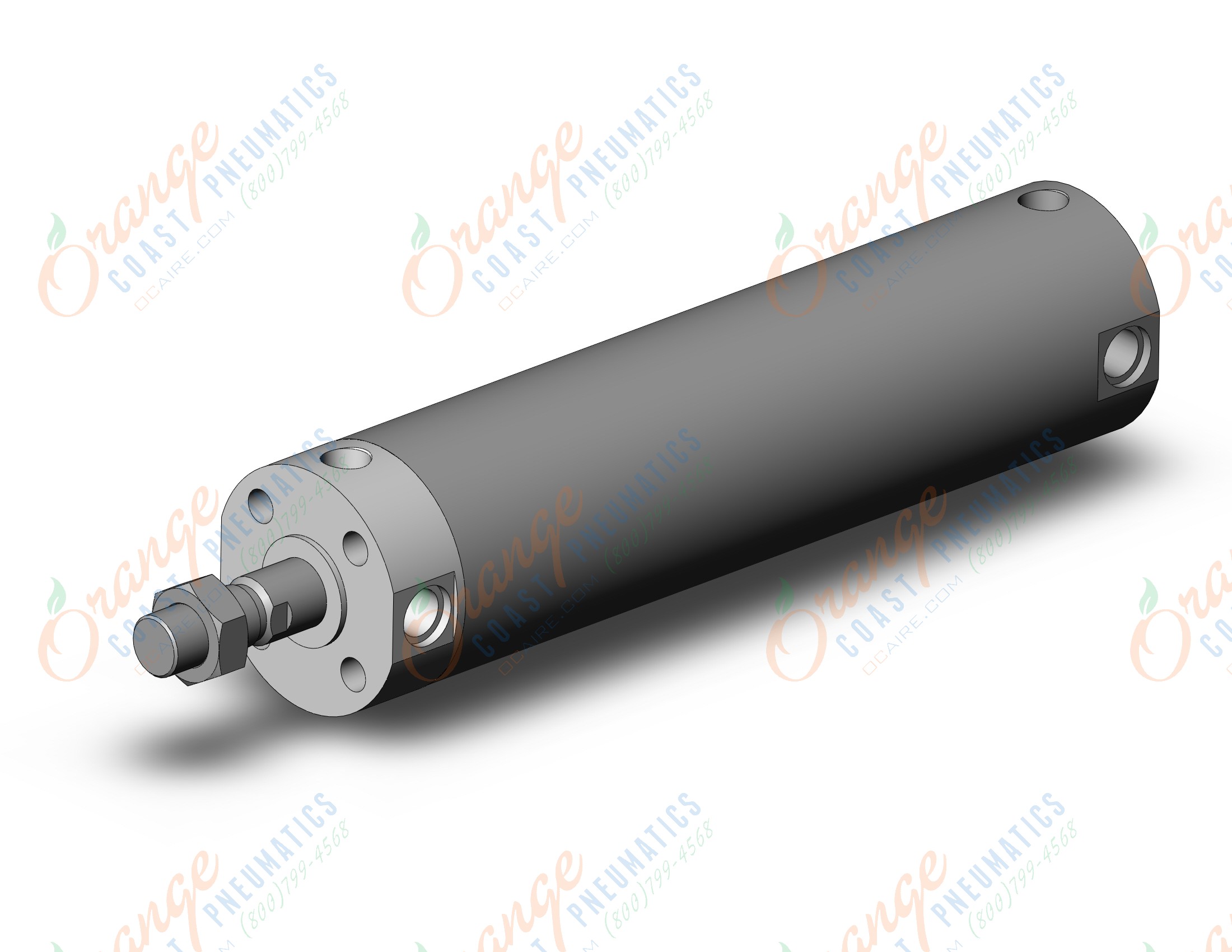 SMC CDG1BN63TN-200Z base cylinder, CG/CG3 ROUND BODY CYLINDER