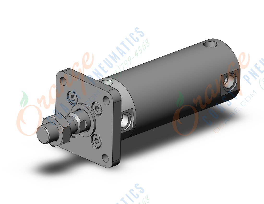 SMC CDG1FN40-50Z cylinder, CG/CG3 ROUND BODY CYLINDER