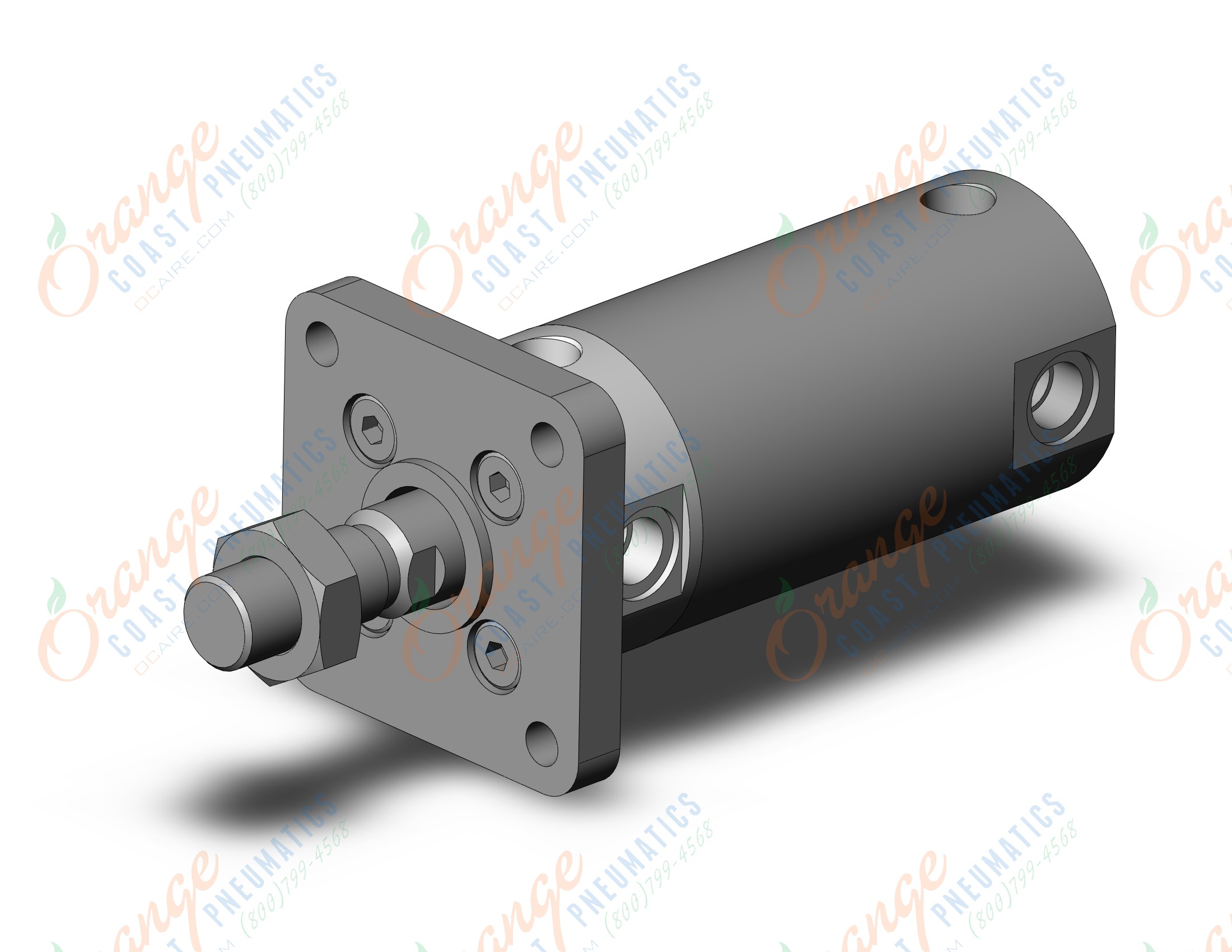 SMC CDG1FN40TN-25Z cylinder, CG/CG3 ROUND BODY CYLINDER