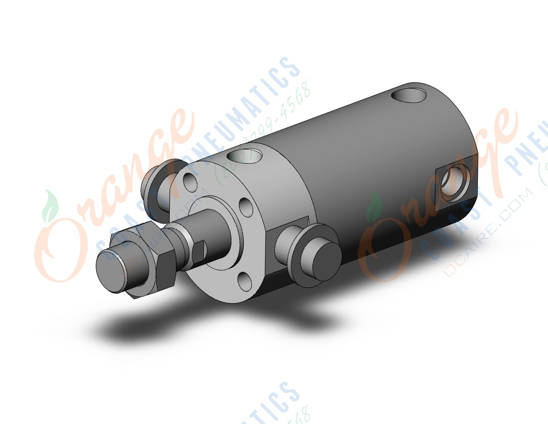 SMC CDG1UN50-25Z cylinder, CG/CG3 ROUND BODY CYLINDER