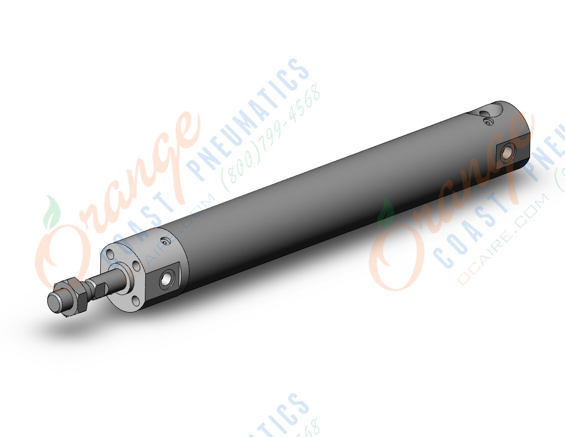 SMC CG1BA20-125Z base cylinder, CG/CG3 ROUND BODY CYLINDER