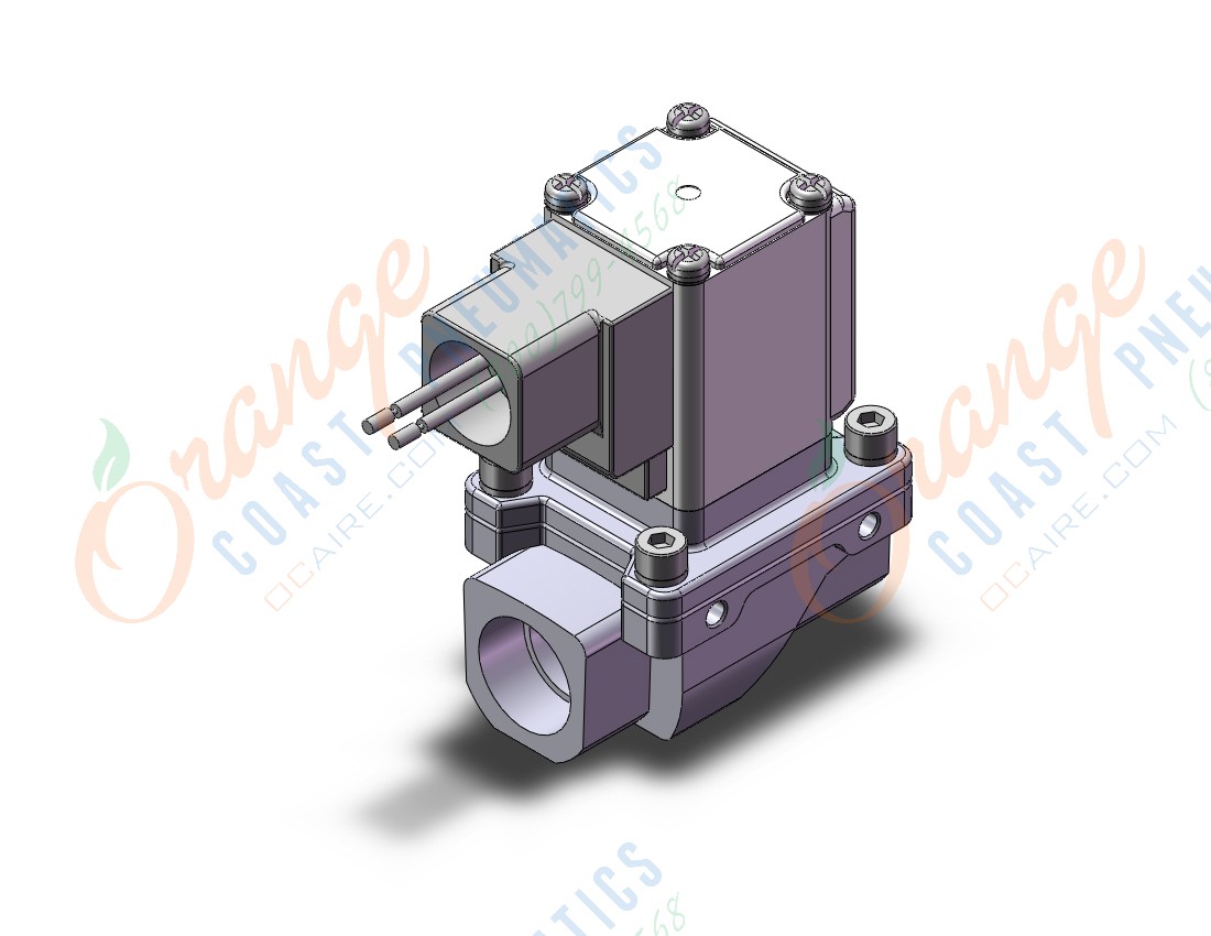 SMC VXZ243GUB valve, media, VXD/VXZ 2-WAY MEDIA VALVE