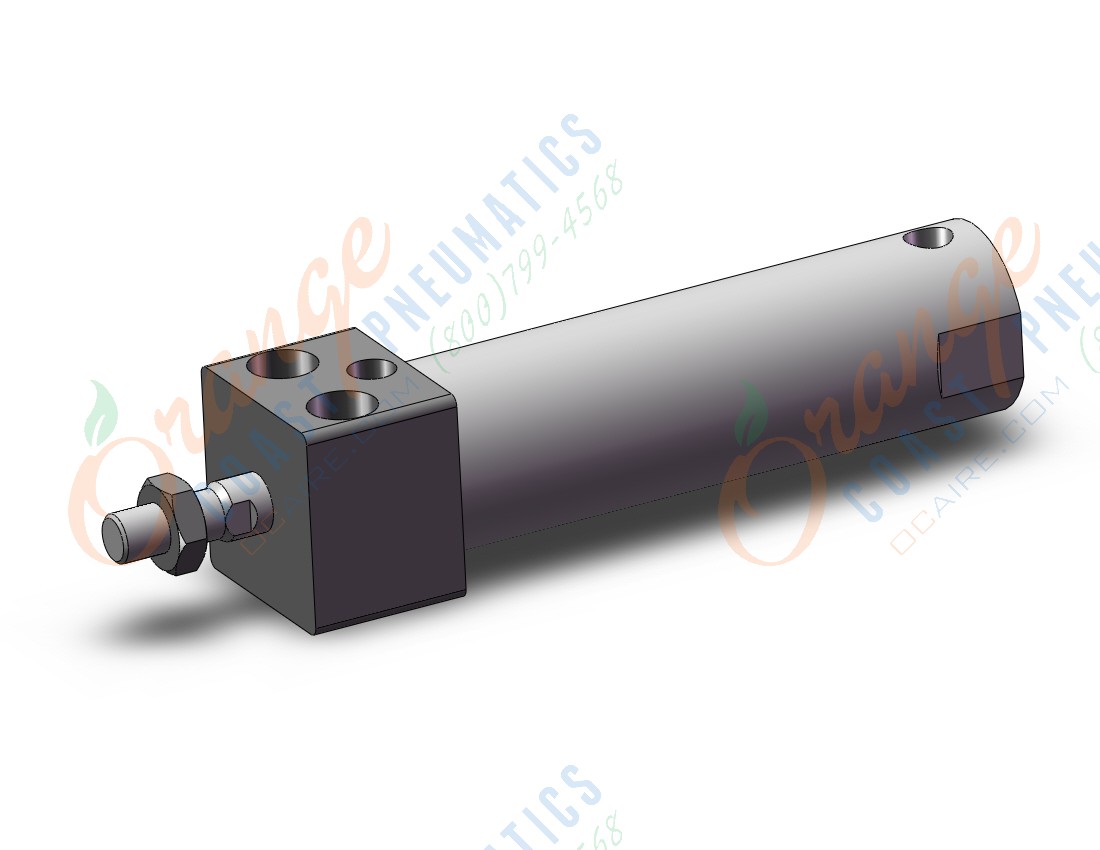 SMC CDG1RN32-75Z cylinder, CG/CG3 ROUND BODY CYLINDER