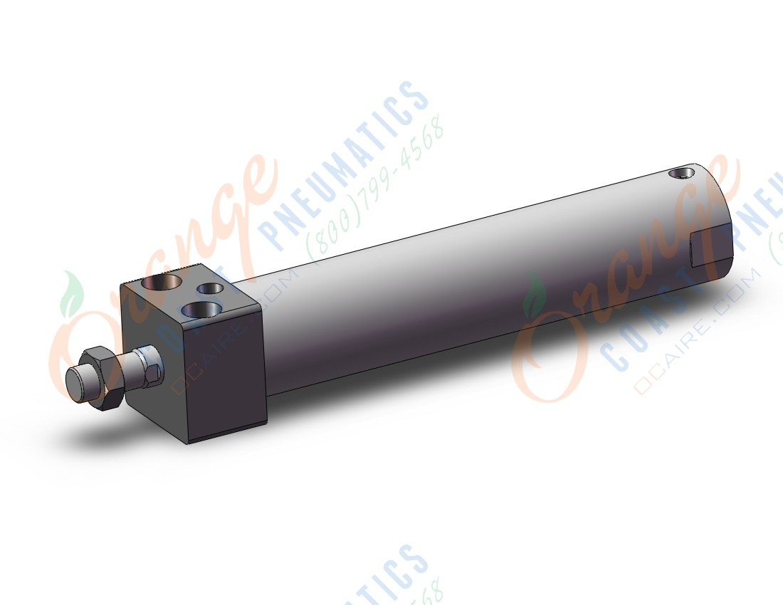 SMC CDG1RN50-200Z cylinder, CG/CG3 ROUND BODY CYLINDER