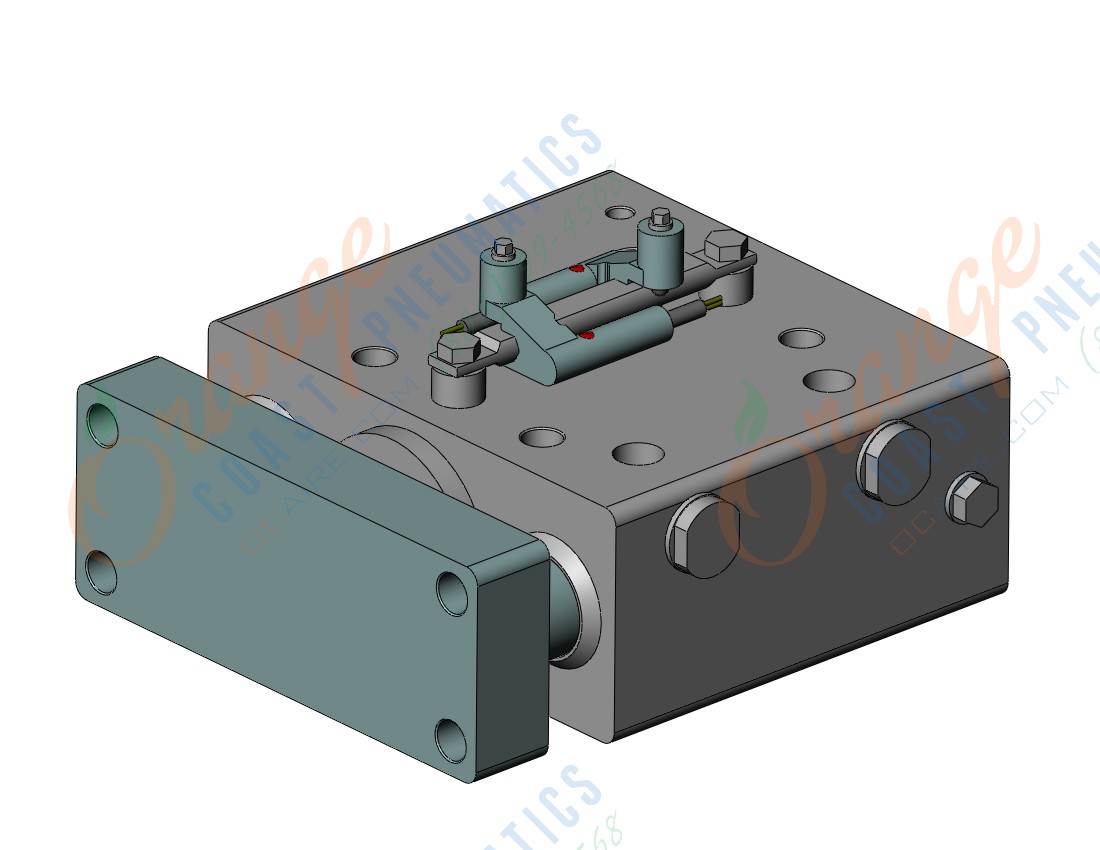 SMC HYDG32R-25-F6PSAPC cylinder, GUIDED HYGIENIC CYL