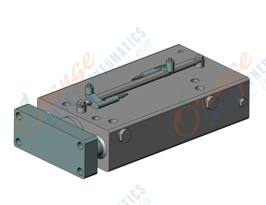 SMC HYDG32R-100-F6PSAPC cylinder, GUIDED HYGIENIC CYL