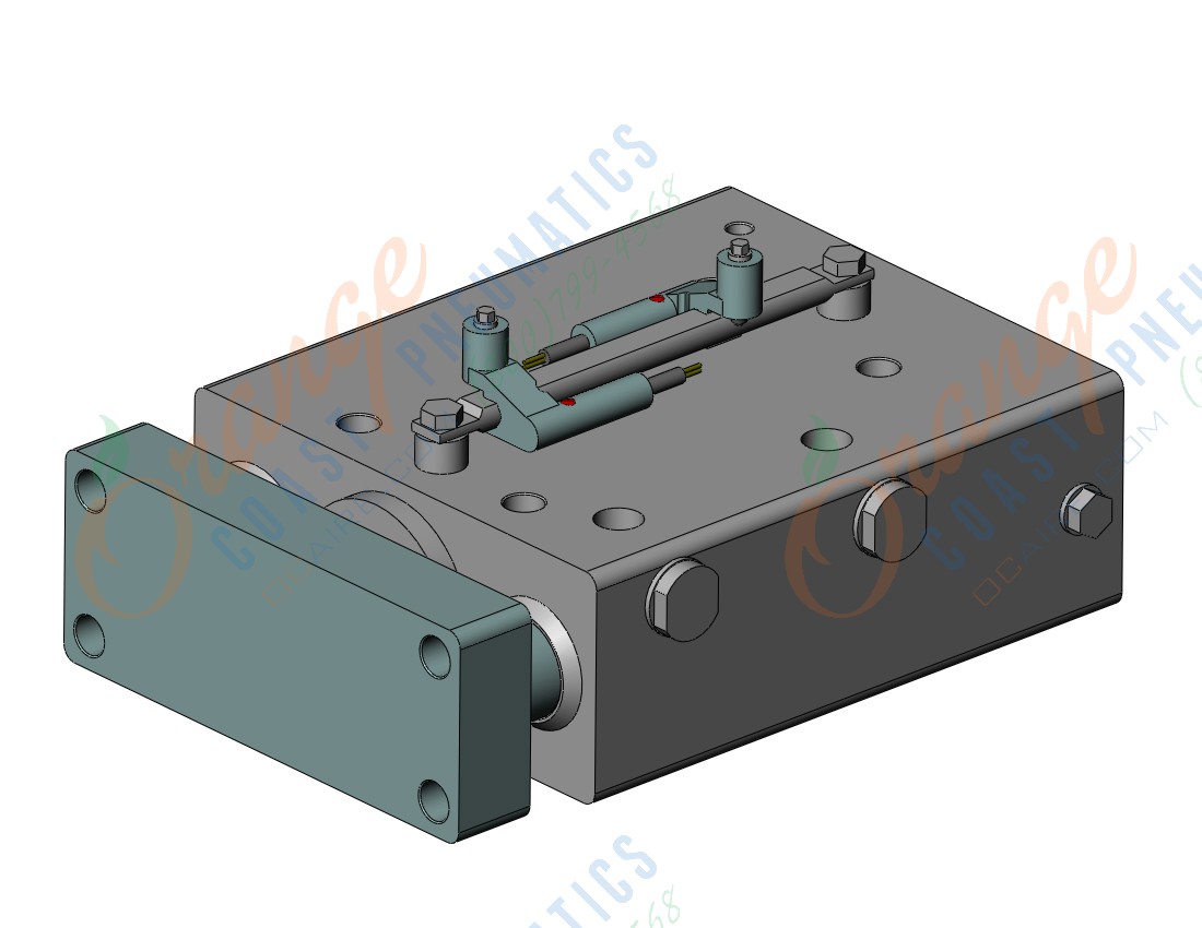 SMC HYDG32R-30-F6PSAPC cylinder, GUIDED HYGIENIC CYL