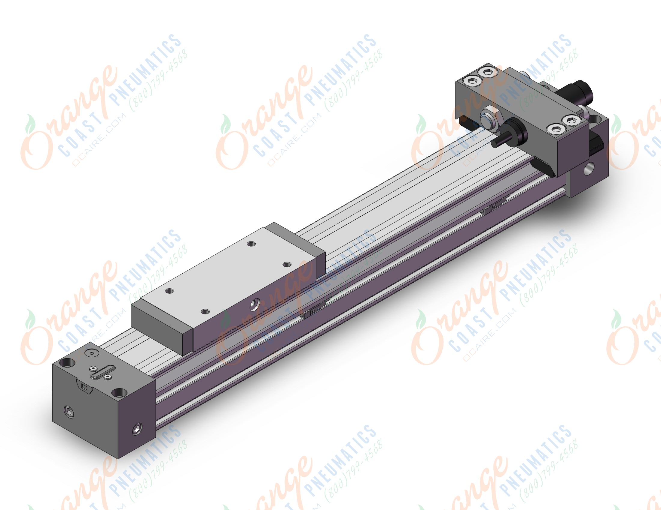 SMC MY1B32TNG-200HSZ-A93L cyl, rodless, h/precision, MY1B GUIDED CYLINDER