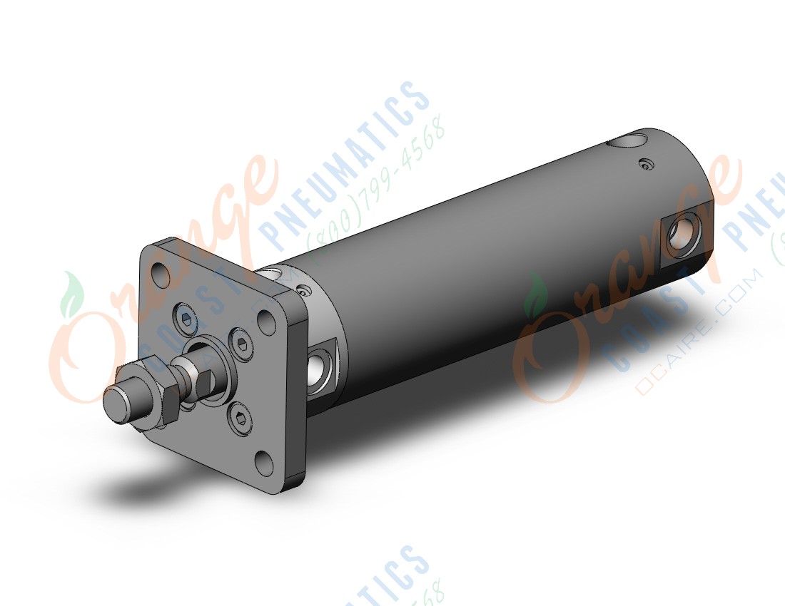 SMC CDG1FA32-75Z cylinder, CG/CG3 ROUND BODY CYLINDER