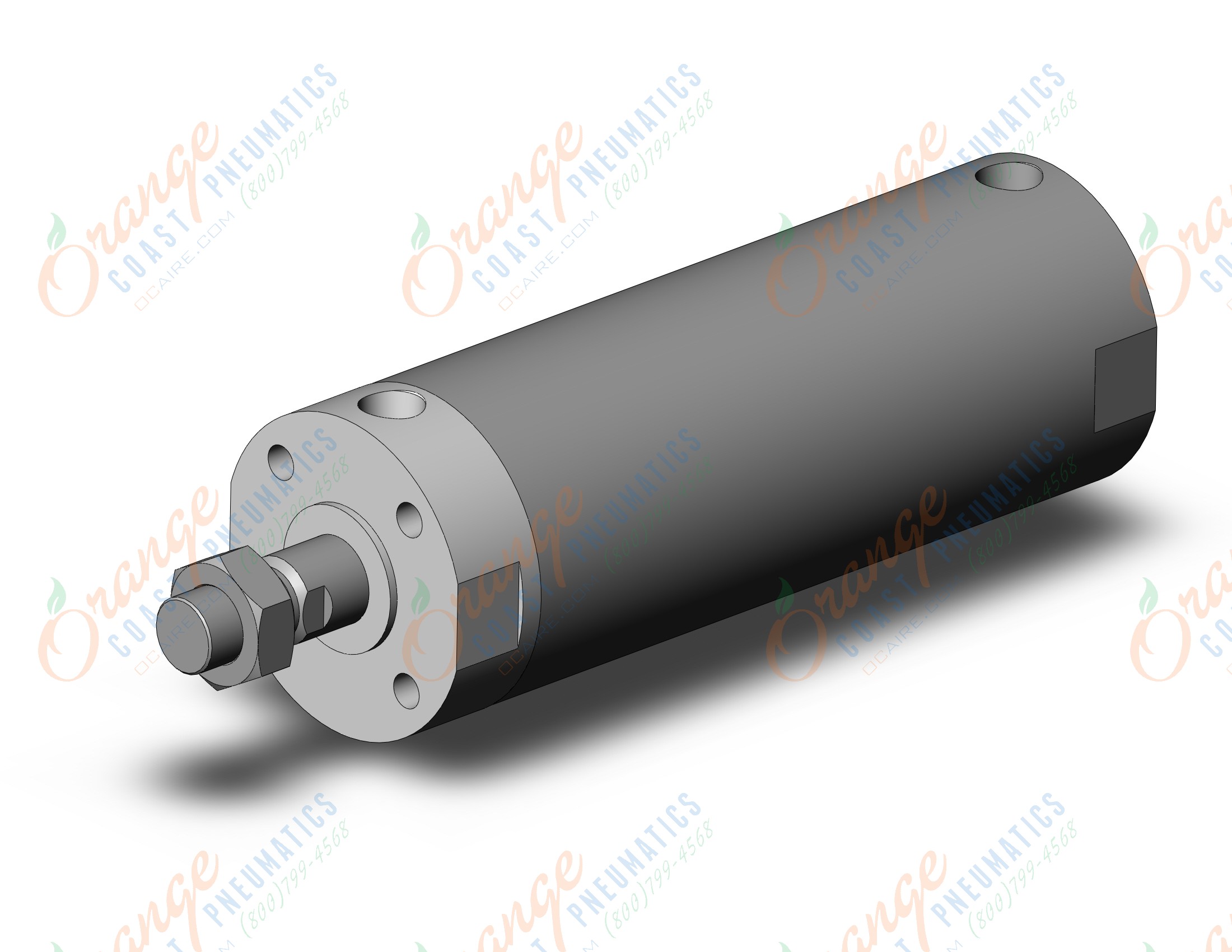 SMC CG1BN100-200Z base cylinder, CG/CG3 ROUND BODY CYLINDER