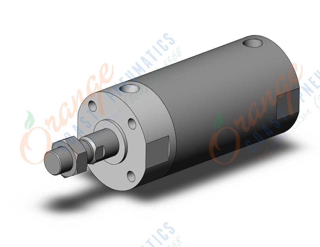 SMC CG1BN80-75Z base cylinder, CG/CG3 ROUND BODY CYLINDER