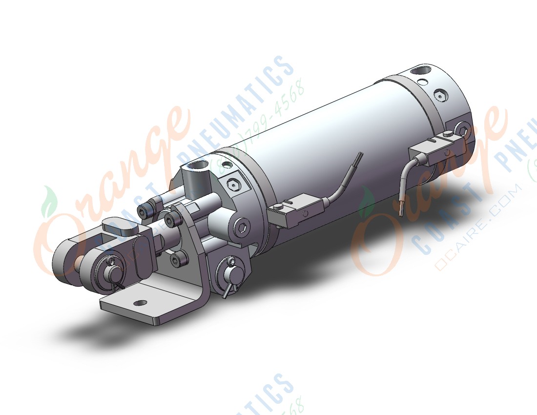 SMC CKG1A63-125YLZ-P4DWL clamp cylinder, CK CLAMP CYLINDER