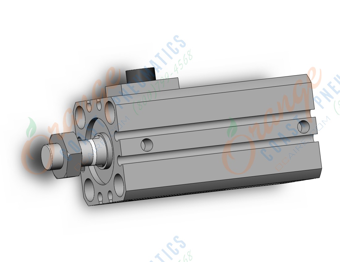 SMC CDBQ2B25-25DCM-RN-M9BL cyl, compact, locking, sw cap, CBQ2 CYLINDER COMPACT LOCKING