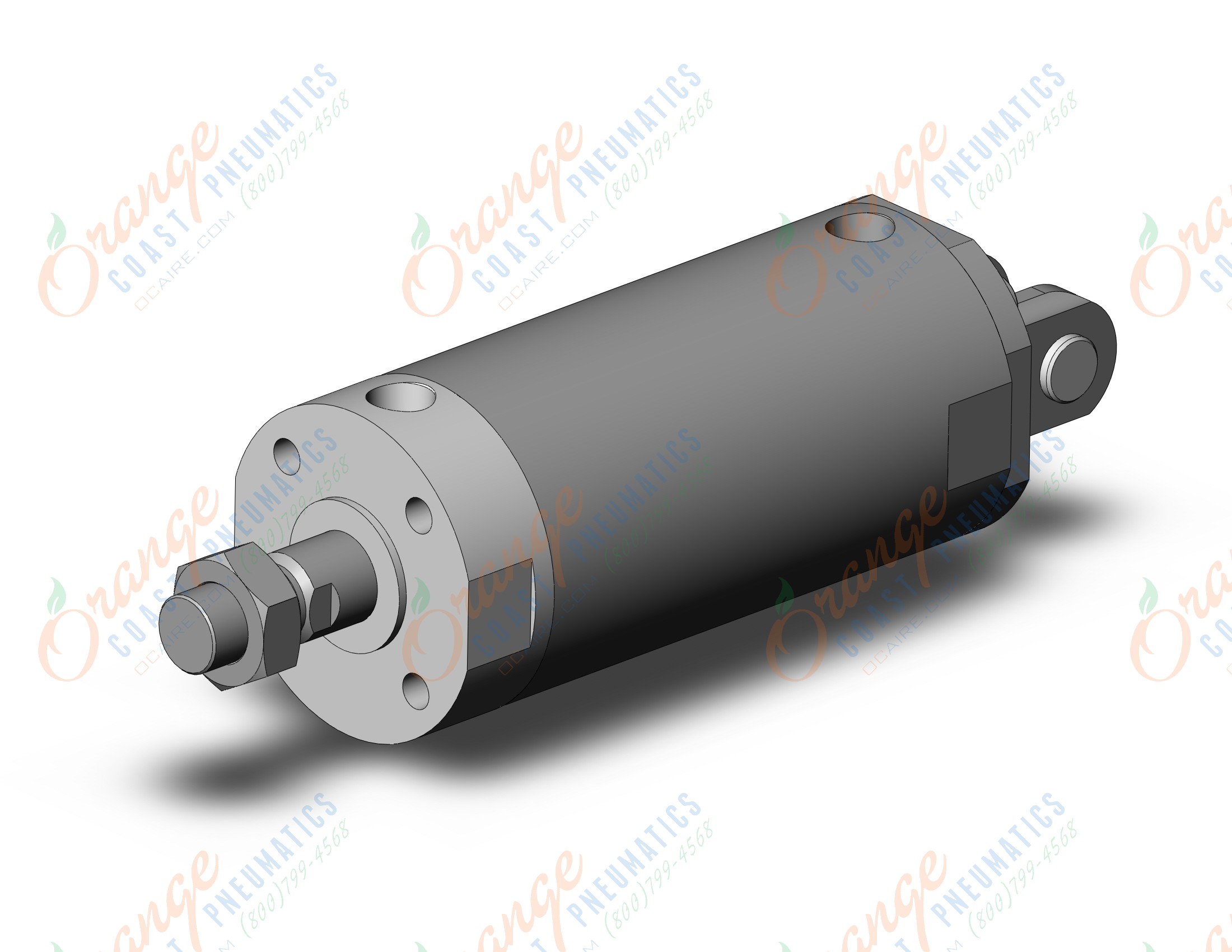 SMC CG1DN100-125Z cylinder, CG/CG3 ROUND BODY CYLINDER