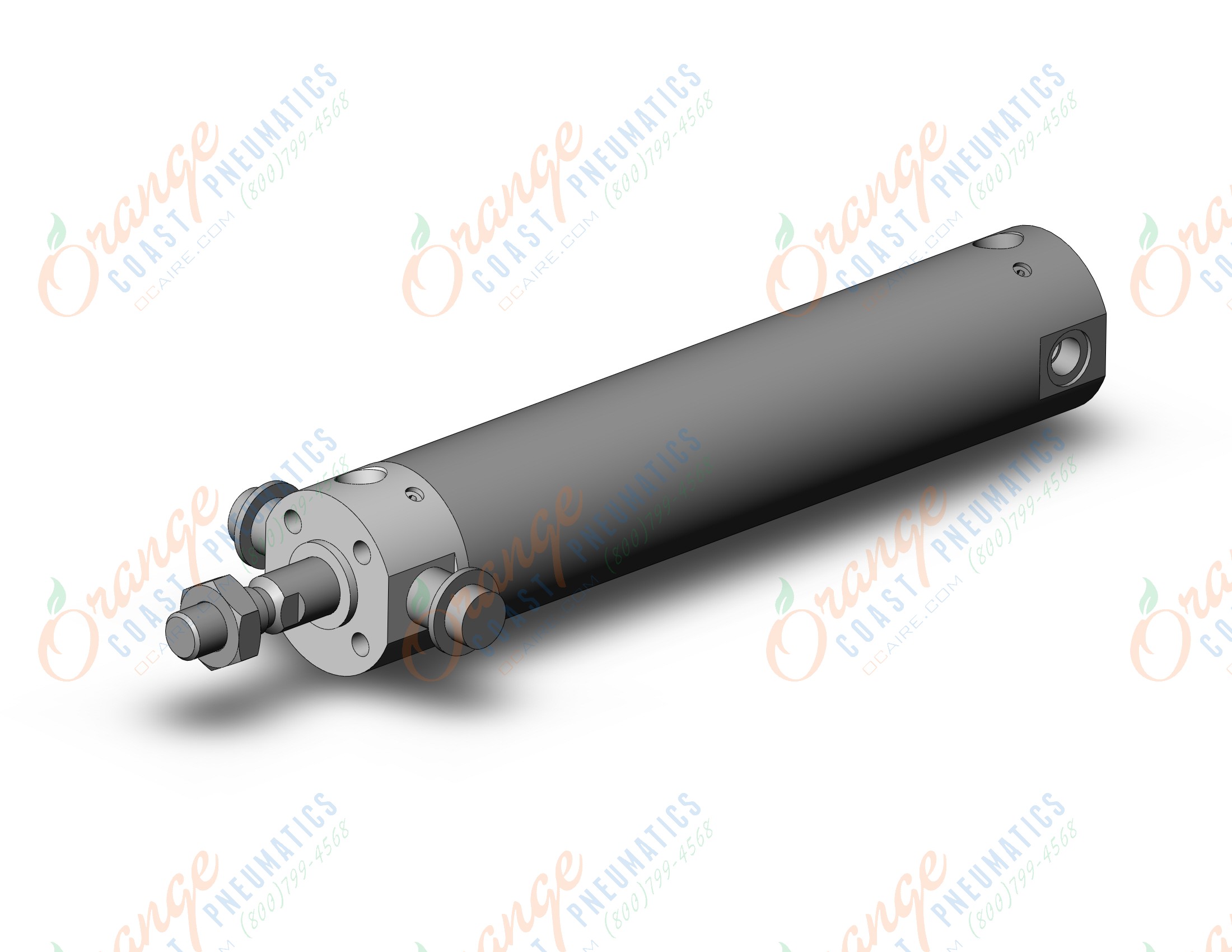 SMC CG1UA32-125Z cylinder, CG/CG3 ROUND BODY CYLINDER