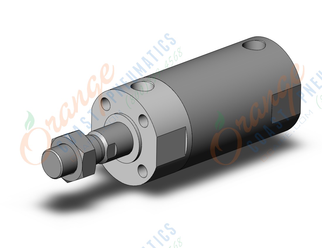 SMC CG1ZN50TF-25Z cylinder, CG/CG3 ROUND BODY CYLINDER