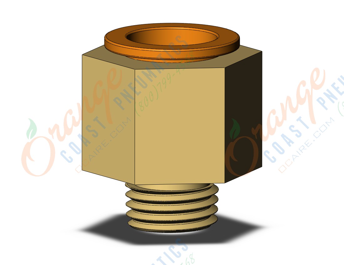 SMC KQ2H13-35AP fitting, male connector, KQ2 FITTING (sold in packages of 10; price is per piece)