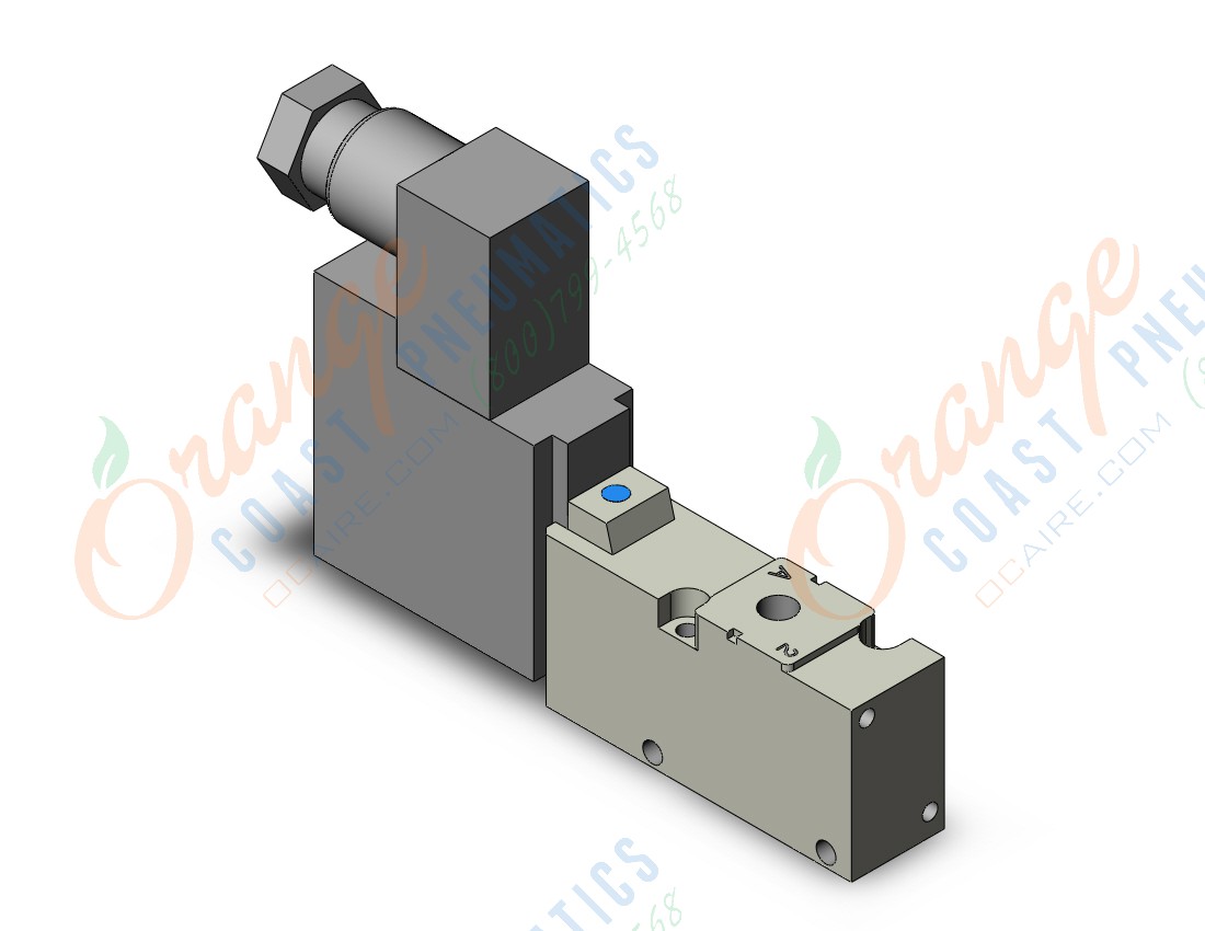 SMC VQZ212-4YZ1-M5-Q valve, VQZ200 VALVE, SOL 3-PORT***