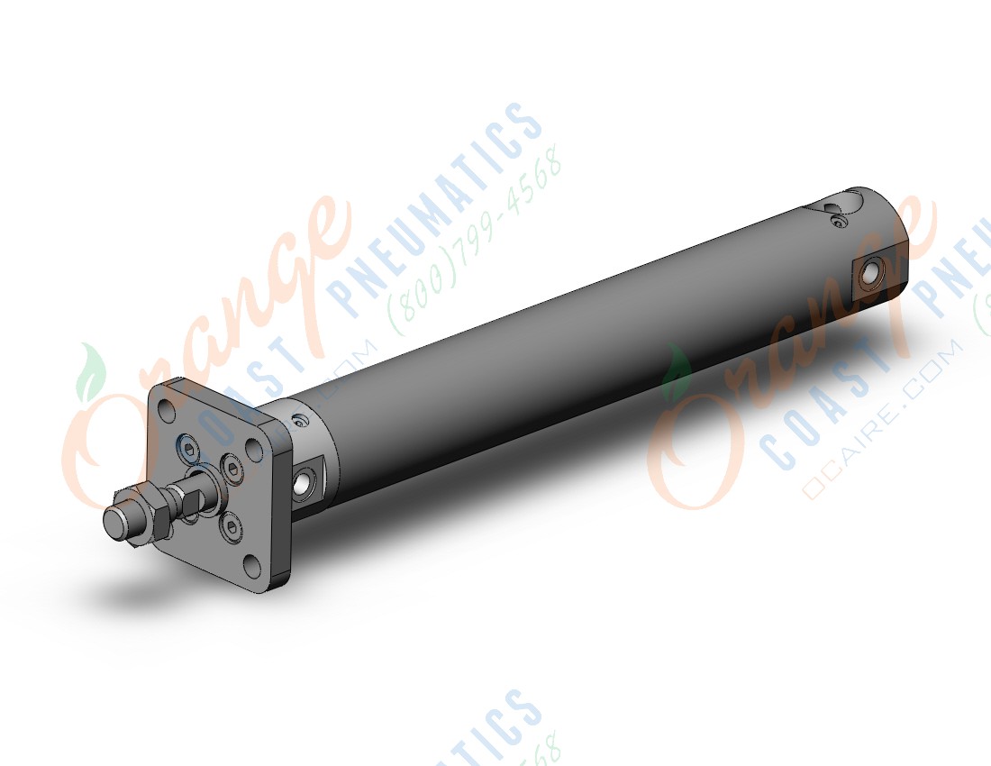 SMC CDG1FA20-125Z cylinder, CG/CG3 ROUND BODY CYLINDER