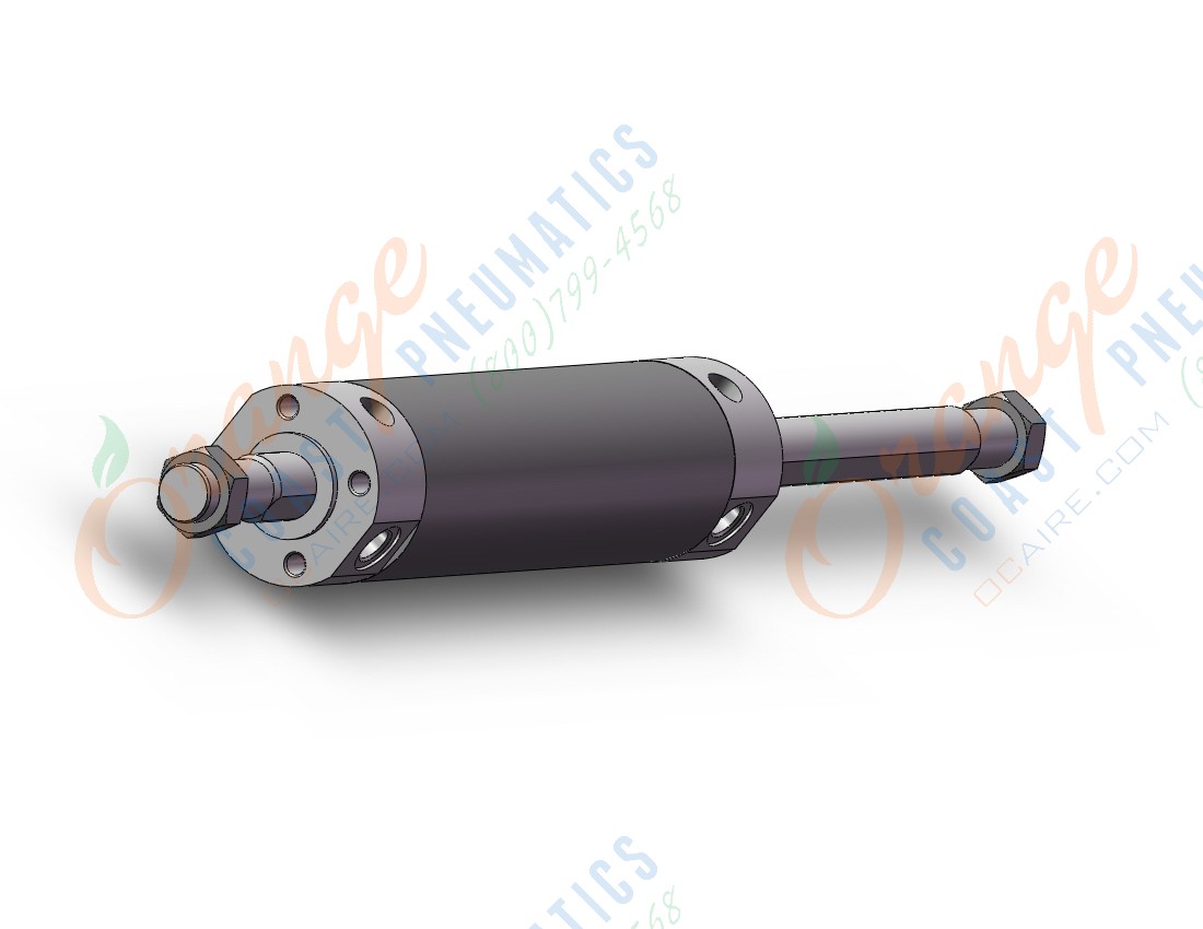 SMC CDG1KWBN40-100Z cylinder, CG/CG3 ROUND BODY CYLINDER