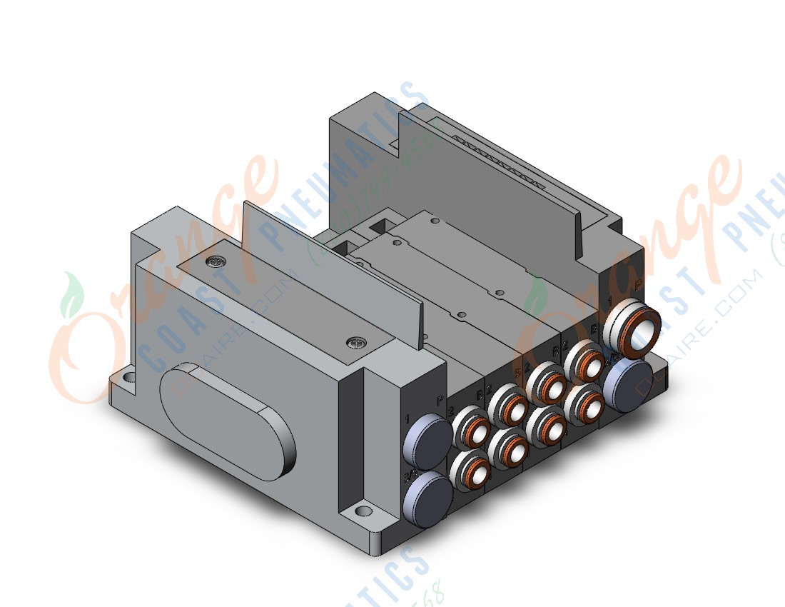 SMC SS5Y5-10S0-04US-C6 manifold, NEW SY5000 MFLD