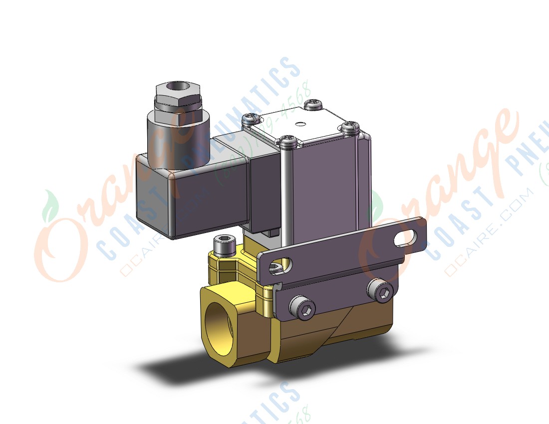 SMC VXZ240FZ2AEXB valve, VXD/VXZ 2-WAY MEDIA VALVE