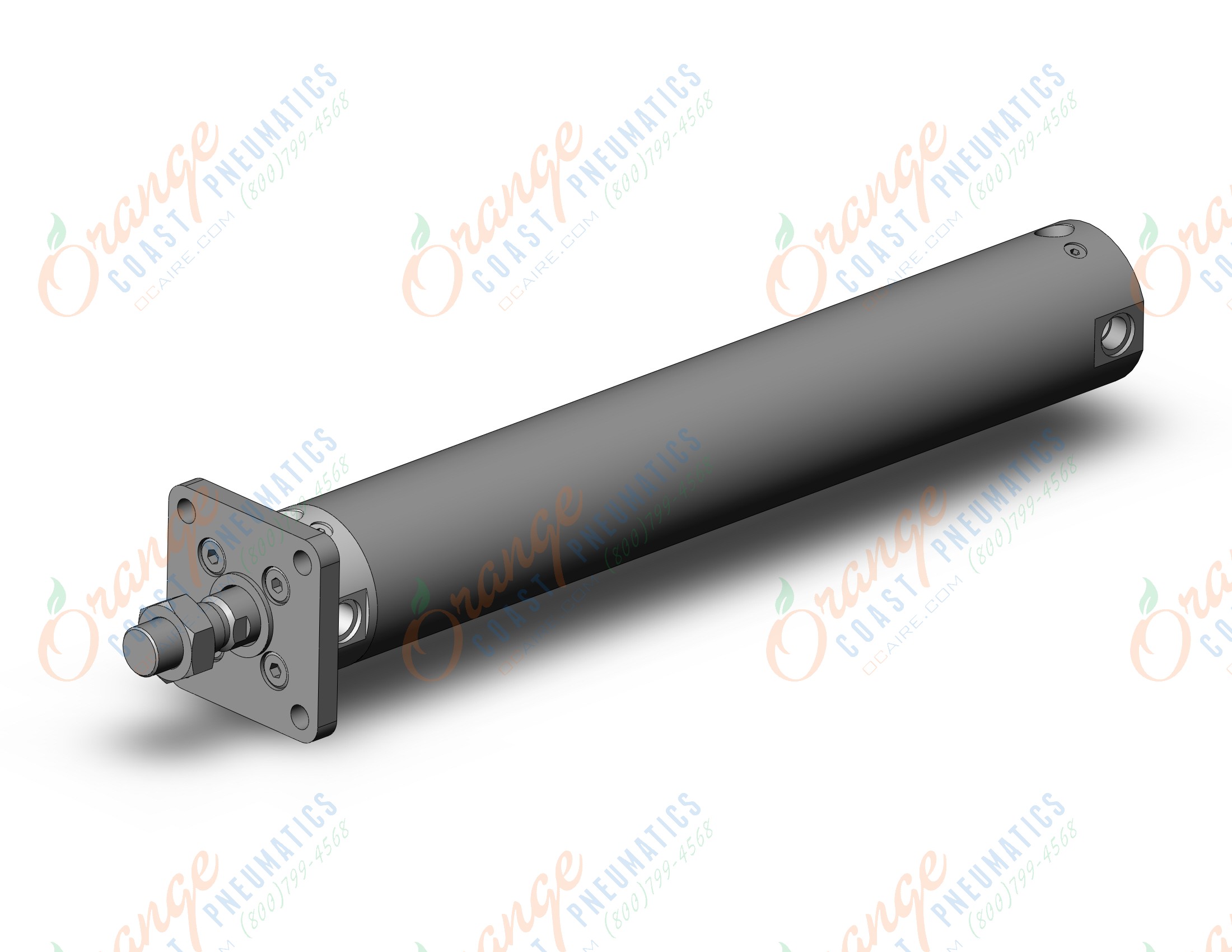 SMC CDG1FA50-300Z cylinder, CG/CG3 ROUND BODY CYLINDER