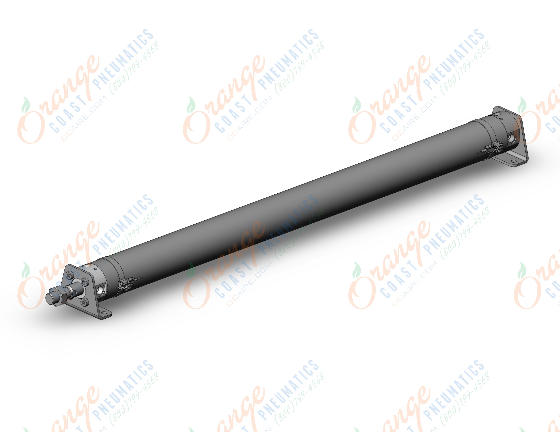 SMC CDG1LA40-600Z-M9BWSDPC cylinder, CG/CG3 ROUND BODY CYLINDER