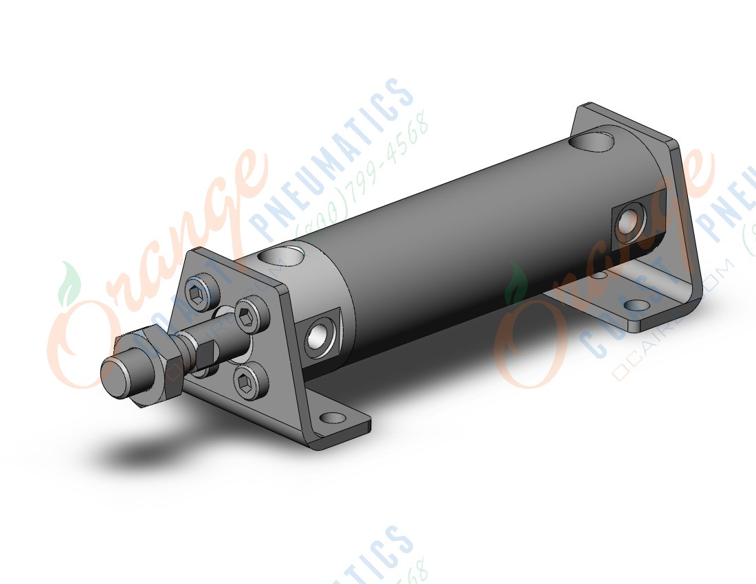 SMC CDG1LN25TN-50Z cylinder, CG/CG3 ROUND BODY CYLINDER