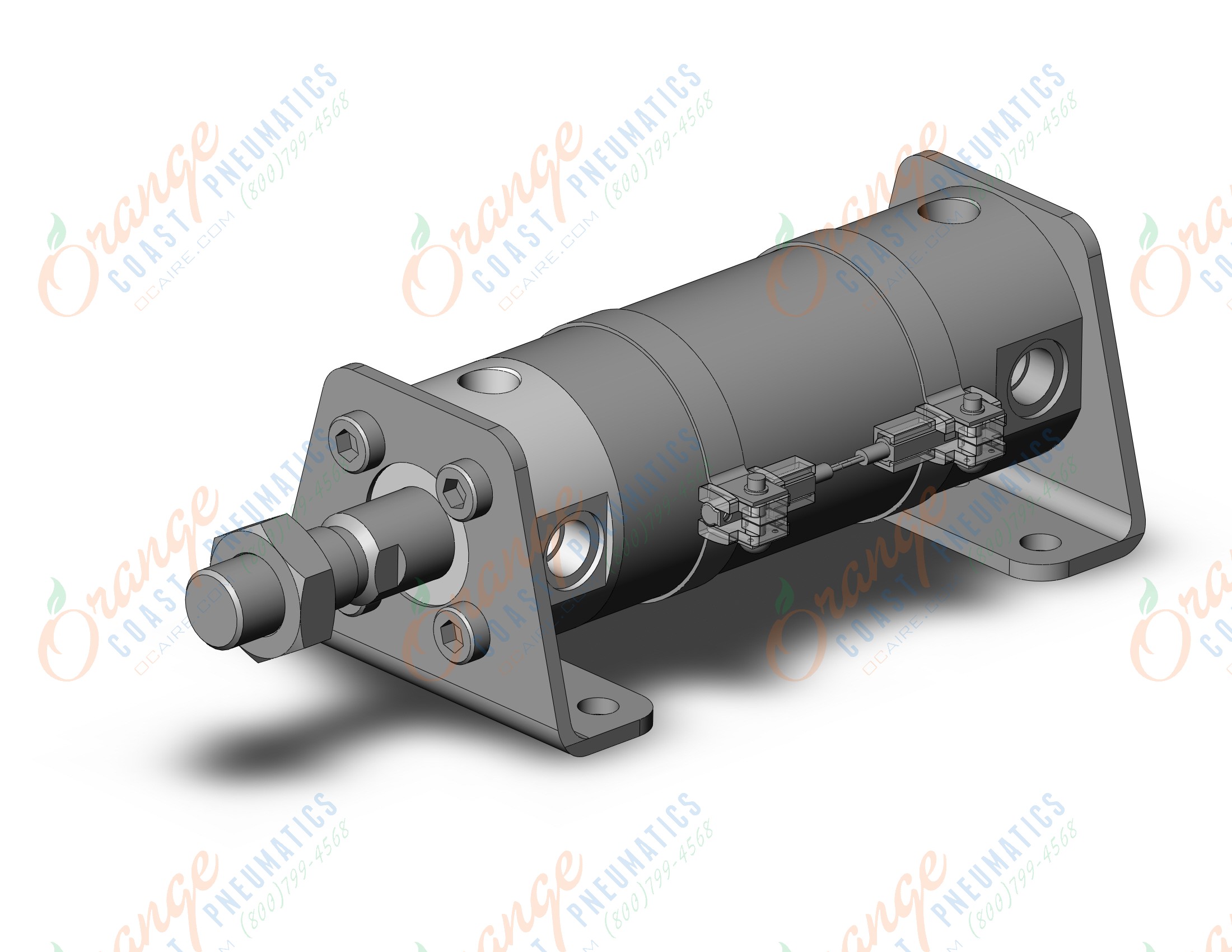 SMC CDG1LN40-50Z-M9BL cylinder, CG/CG3 ROUND BODY CYLINDER