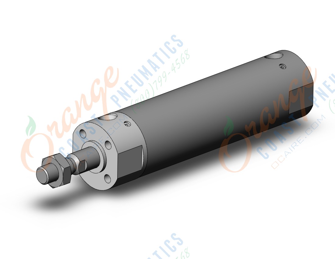 SMC CDG1ZA32-75Z base cylinder, CG/CG3 ROUND BODY CYLINDER